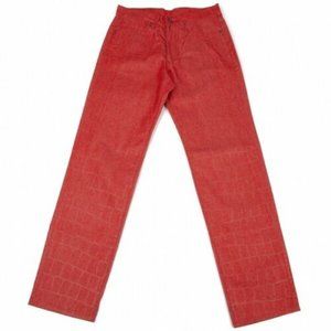 Vintage 50s Moleskin French Workwear Blue Work Trousers 36” x 27” R21468